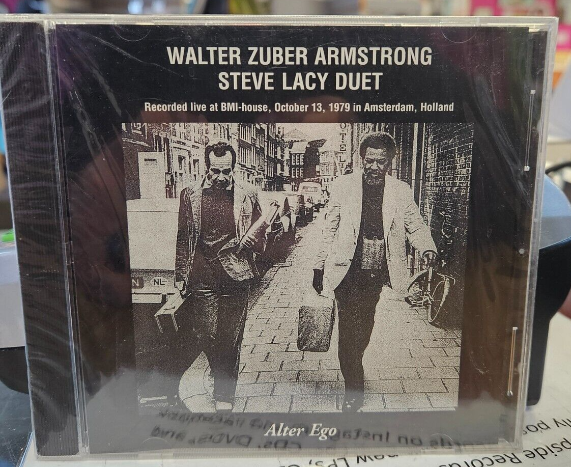 Walter Zuber Armstrong Steve Lacy Duet "Alter Ego" Oct 13th 1979 New Sealed CD0