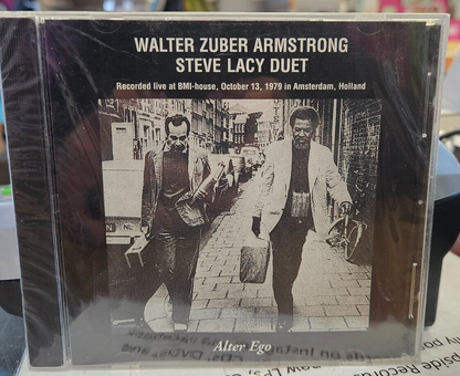 Walter Zuber Armstrong Steve Lacy Duet "Alter Ego" Oct 13th 1979 New Sealed CD0