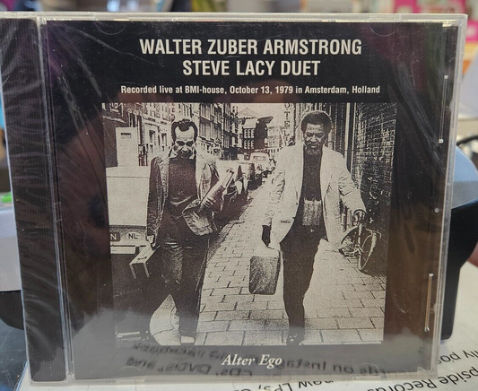 Walter Zuber Armstrong Steve Lacy Duet "Alter Ego" Oct 13th 1979 New Sealed CD0