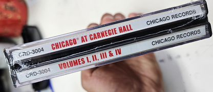 CHICAGO AT CARNEGIE HALL VOL.1,2,3&4 BRAND NEW FACTORY SEALED X3 CDS MINT2