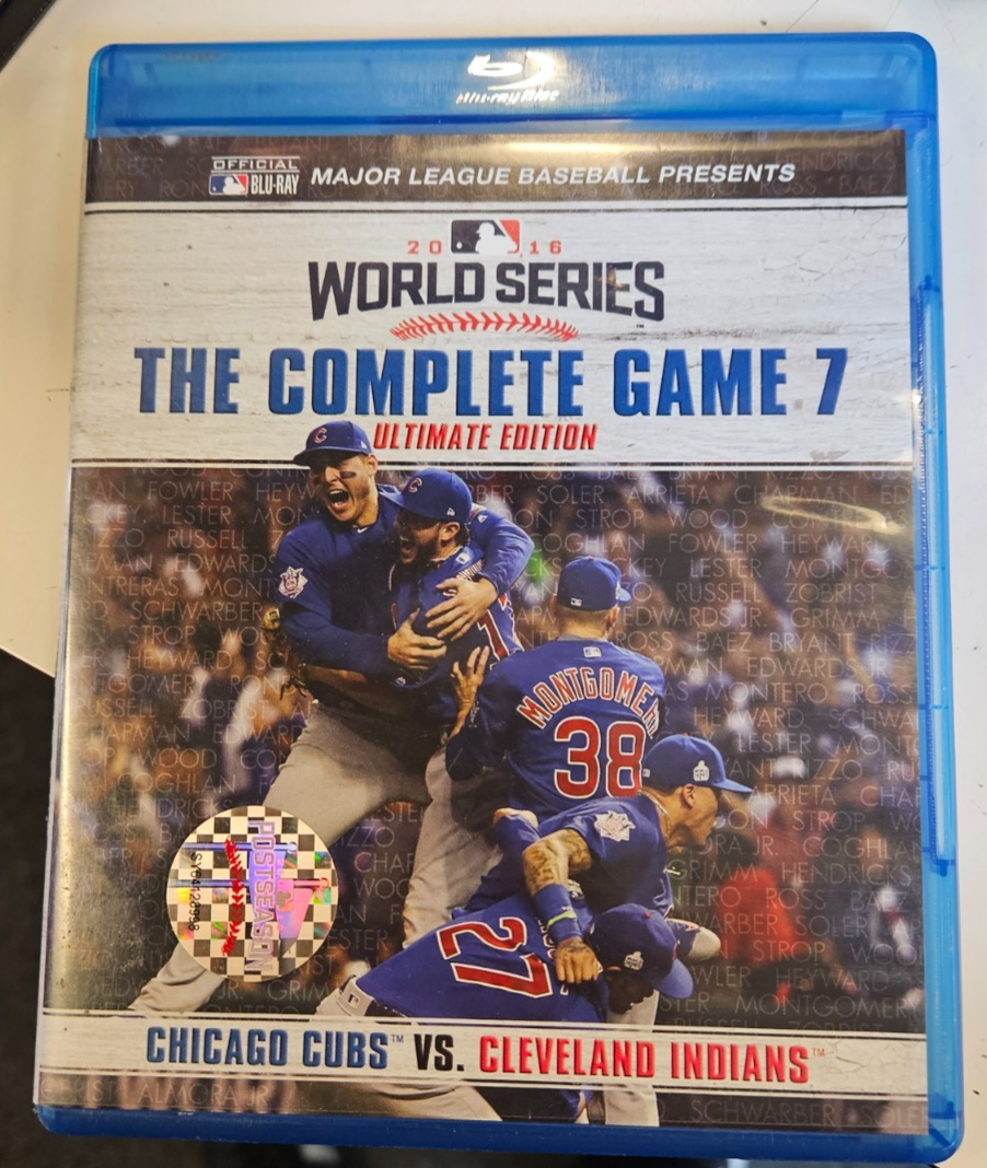 World Series Complete Game 7 Ultimate Edition 2016 Pre-Owned Blu-Ray VG+ RARE0