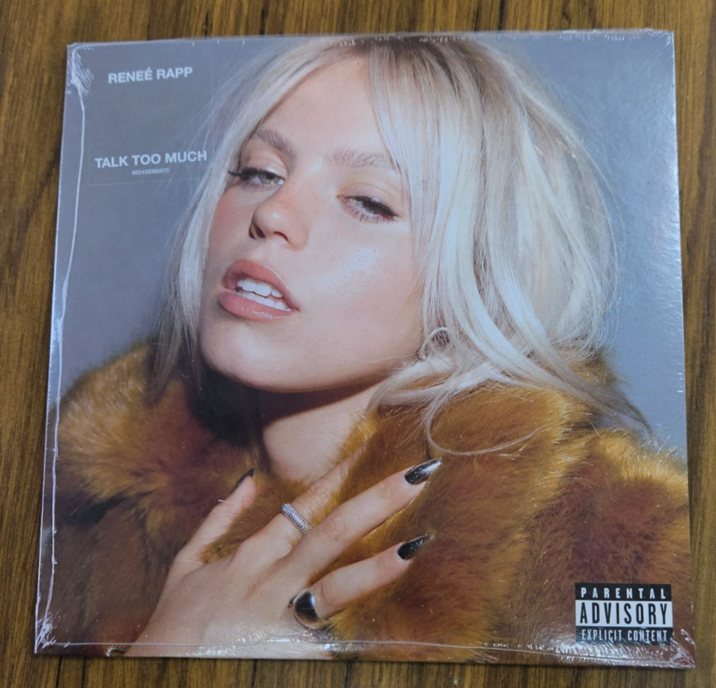 RENEE RAPP "TALK TOO MUCH" BRAND NEW FACTORY SEALED 7" RECORD MINT MINT0