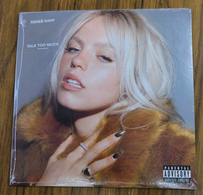 RENEE RAPP "TALK TOO MUCH" BRAND NEW FACTORY SEALED 7" RECORD MINT MINT0