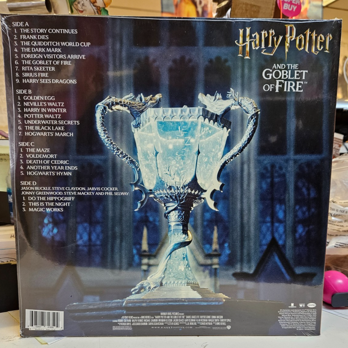 HARRY POTTER RECORD STORE DAY X3 NEW SEALED EXCLUSIVE LPS Chamber Azkaban Goblet2