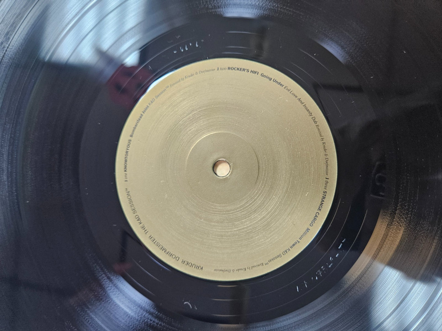 KRUNDER / DORFMEISTER "THE K&D SESSIONS" X5 LP VERSION NM COVER VG+ EU8