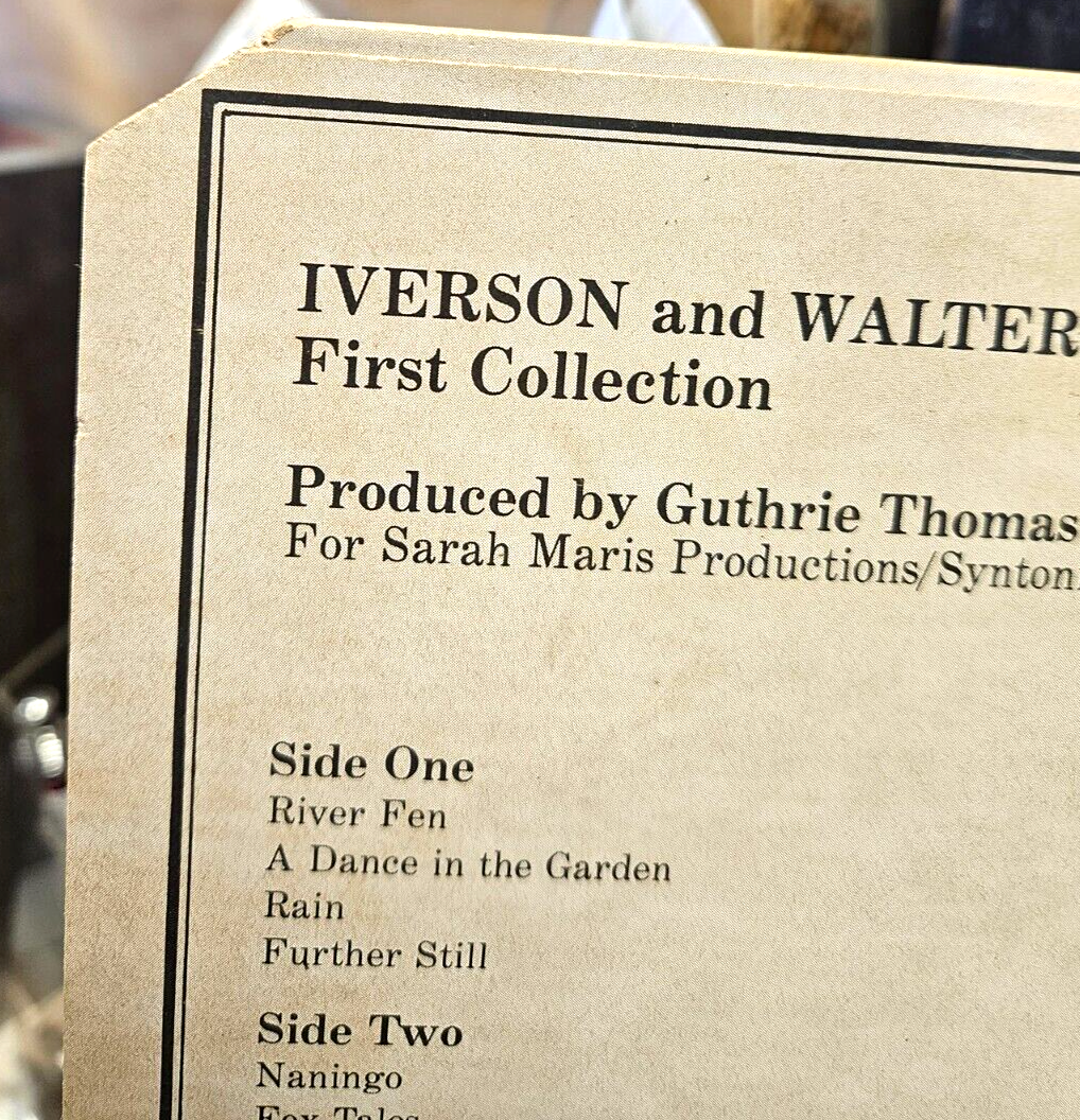 Iverson & Walters "1st Collection" VG+ LP Cover Good5