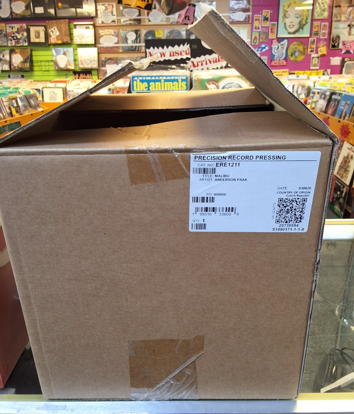 ANDERSON PAAK MALIBU BOX NEW X8 VINYL 7" RSD LTD SPECIAL EDITION W/SHIPPING BOX4