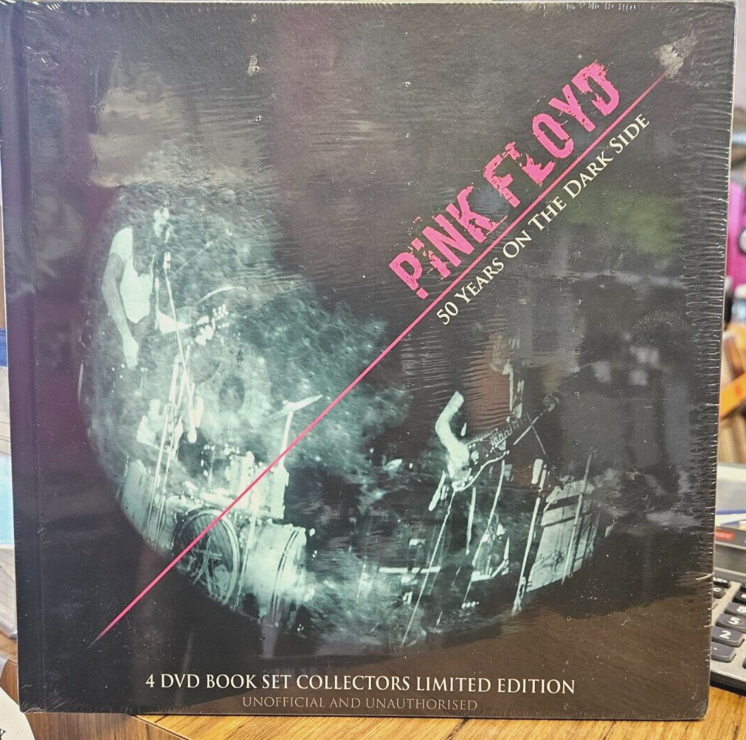 pink floyd 50 Years on the darkside 4 dvd book collectors limited edition0