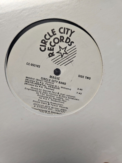 Circle City Band Magic 12" Single New Sealed Cut Corner 1983 Rare OOP mIss1