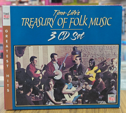TIME LIFE'S Tresury Of Folk Music 3 CD SET BRAND NEW FACTORY SEALED 0