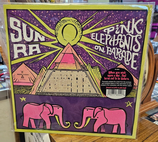 Sun RA - Pink Elephants on Parade - RSD 2024 LP PINK COLOR Vinyl Record - SEALED0