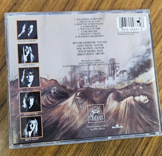 SABBAT "Mourning Has Broken" Rare 1991 Noise BMG Release Used Cd VG+New Case1