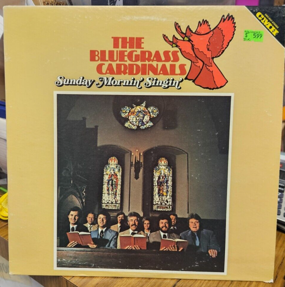 Bluegrass Cardinals X3 LPs All VG+ VG7