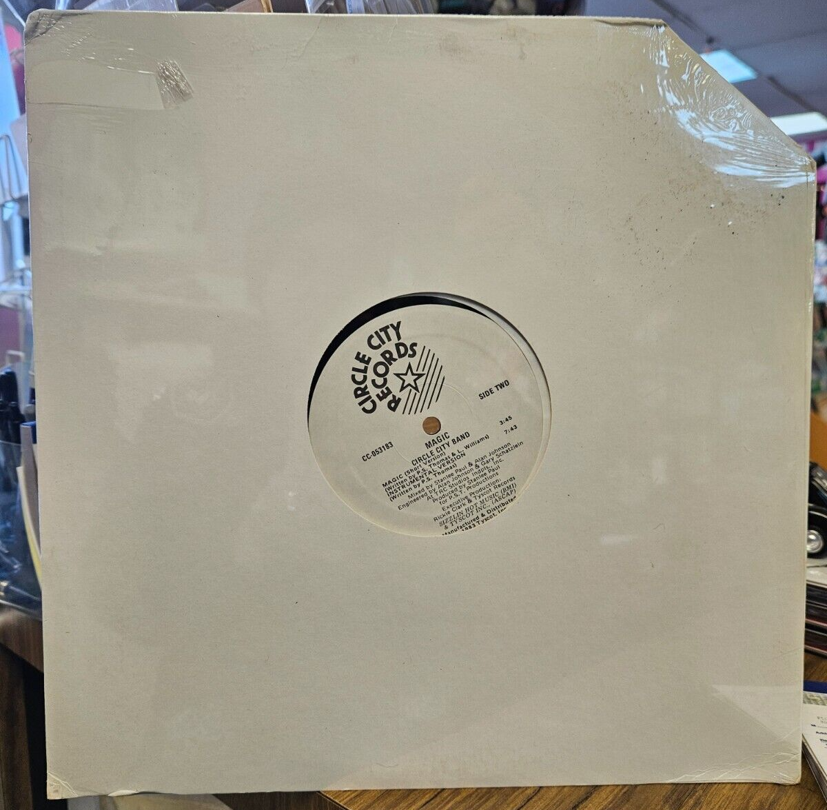 Circle City Band Magic 12" Single New Sealed Cut Corner 1983 Rare OOP mIss3