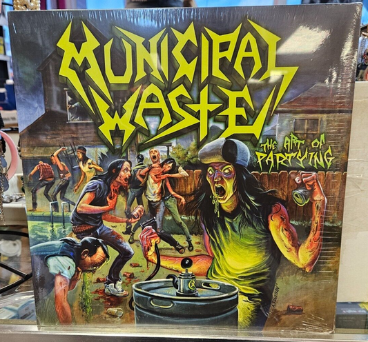 MUNICIPAL WASTE "Art Of Partying" New Sealed LP 2018 Release0