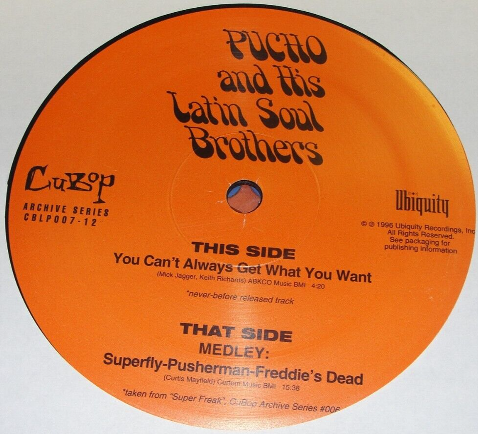 Pucho And His Latin Soul Brothers "Yaina"5