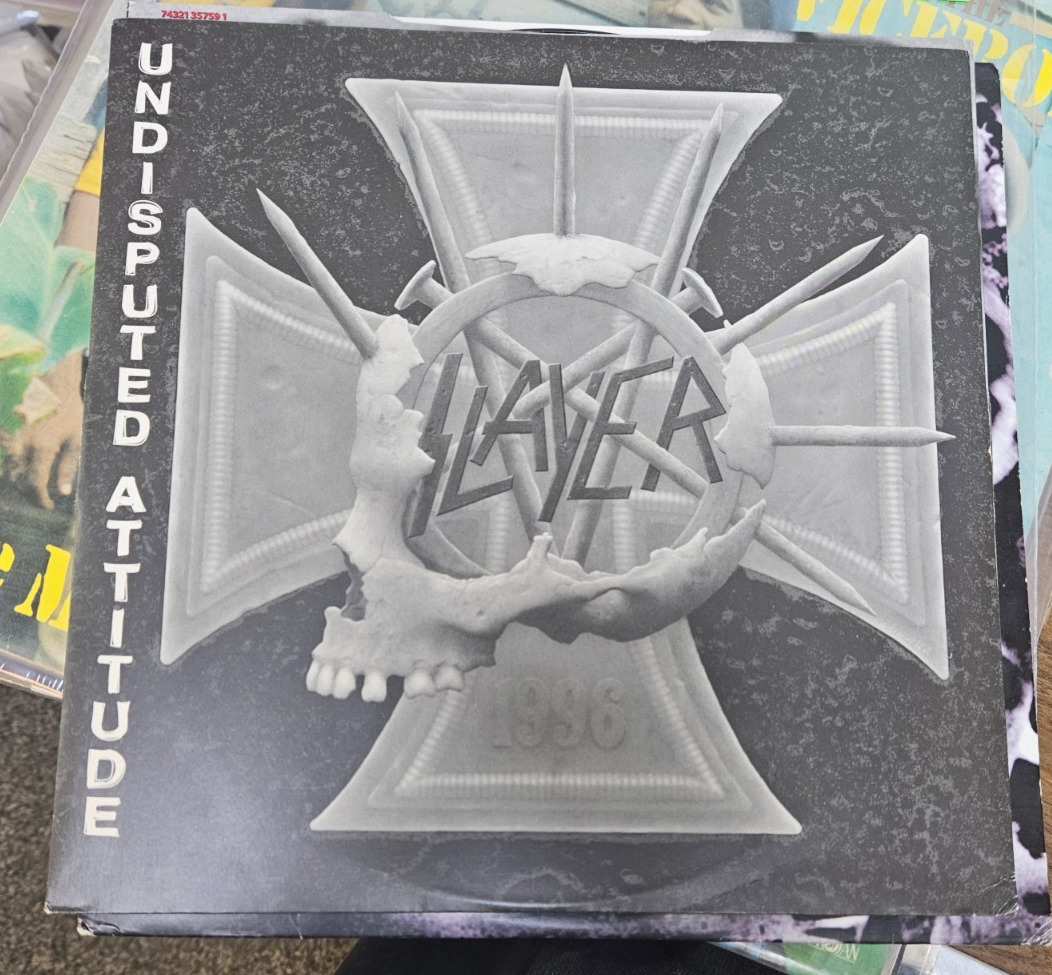 SLAYER "Undisputed Attitude" LP VG+ Cover VG Numbered #1796  10' LP 1996 RARE6