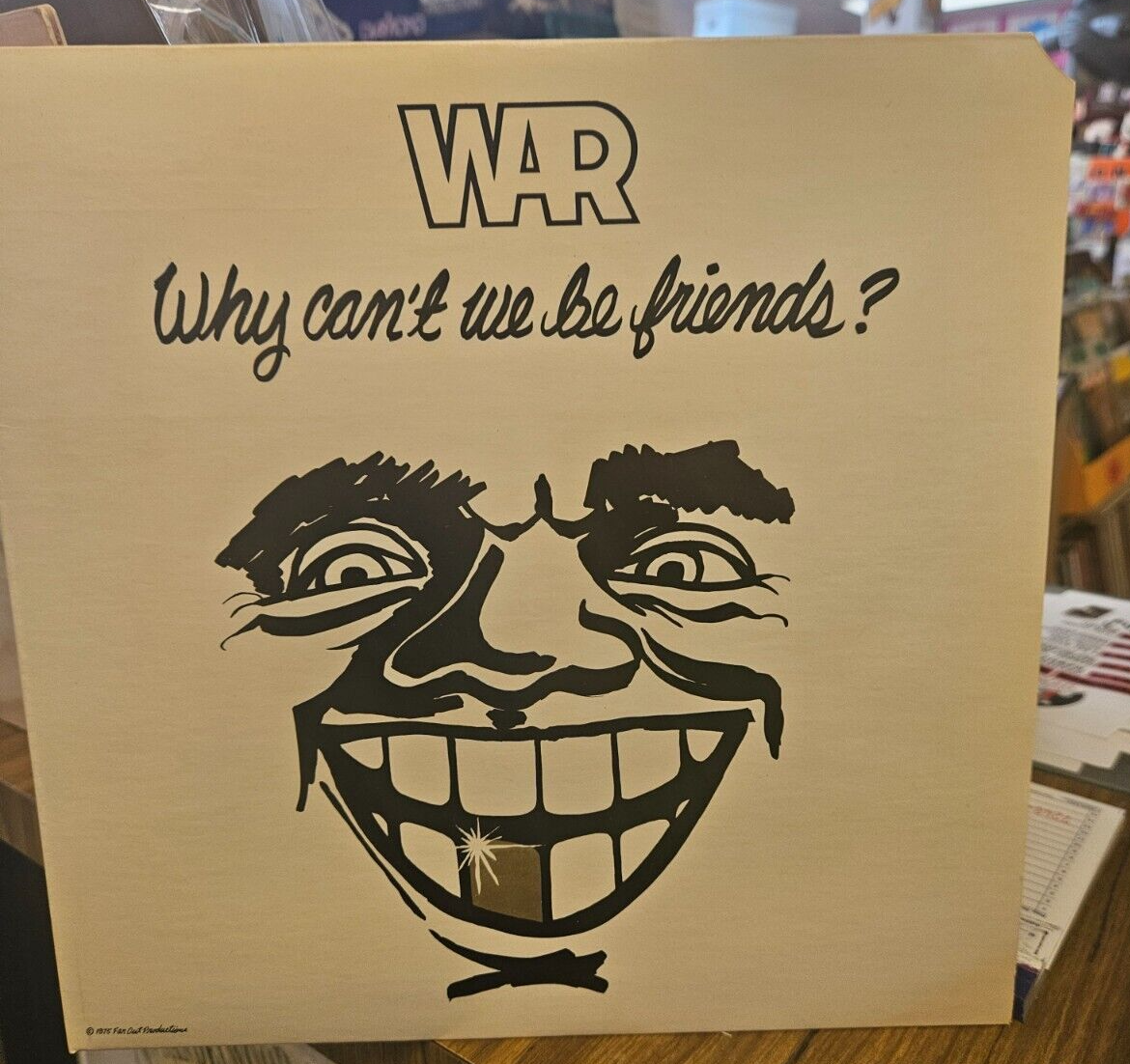 WAR "WHY CAN'T WE BE FRIENDS" Used Rare LP Box Set VG+VG+ 197521