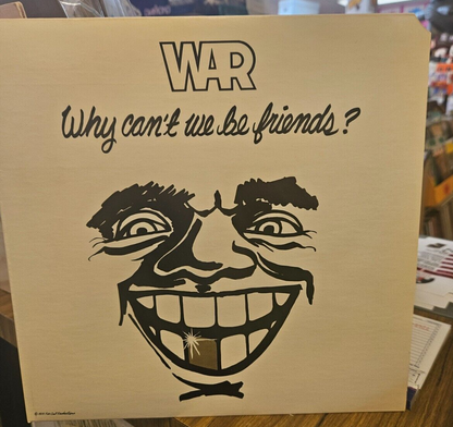 WAR "WHY CAN'T WE BE FRIENDS" Used Rare LP Box Set VG+VG+ 197521