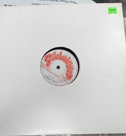JOHNNIE OSBOURNE "INFLATION"JAMAICA IMPORT  12" NM BLANK  SLEEVE 1981 TECHNIQUES0