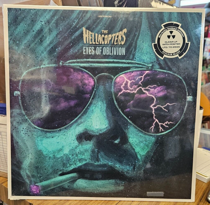 The Hellacopters "Eyes Of Oblivion" Brand New LP Cler Vinyl W/Poster Sealed0