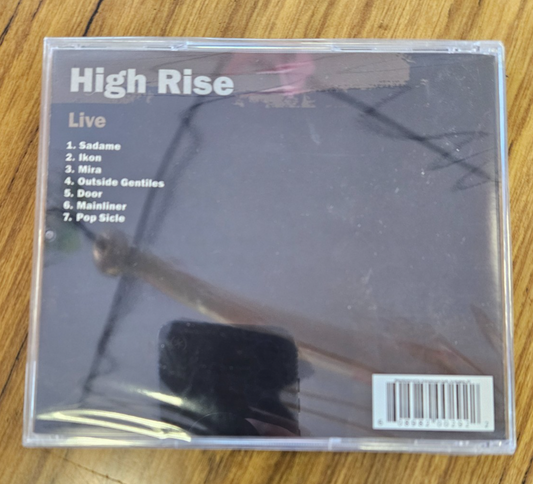 HIGH RISE "LIVE" BRAND NEW FACTORY SEALED CD MINT1