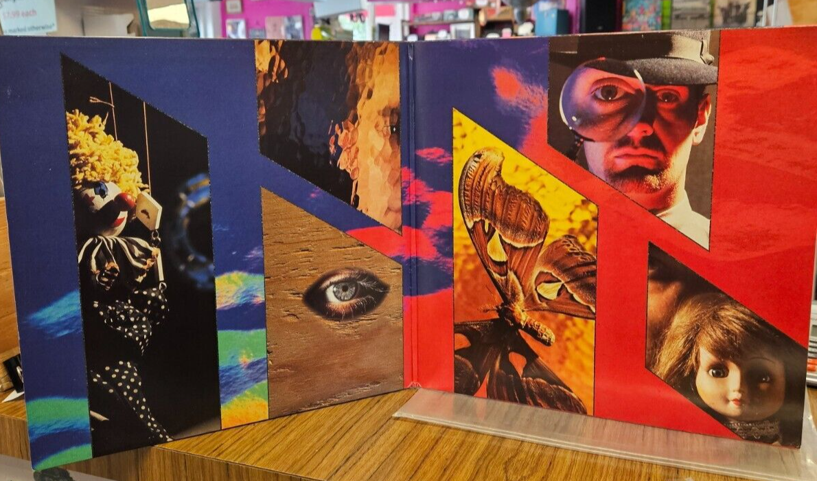 Thunder "Behind Closed Doors" Used Numbered Red/Blue VG+VG+ LP7