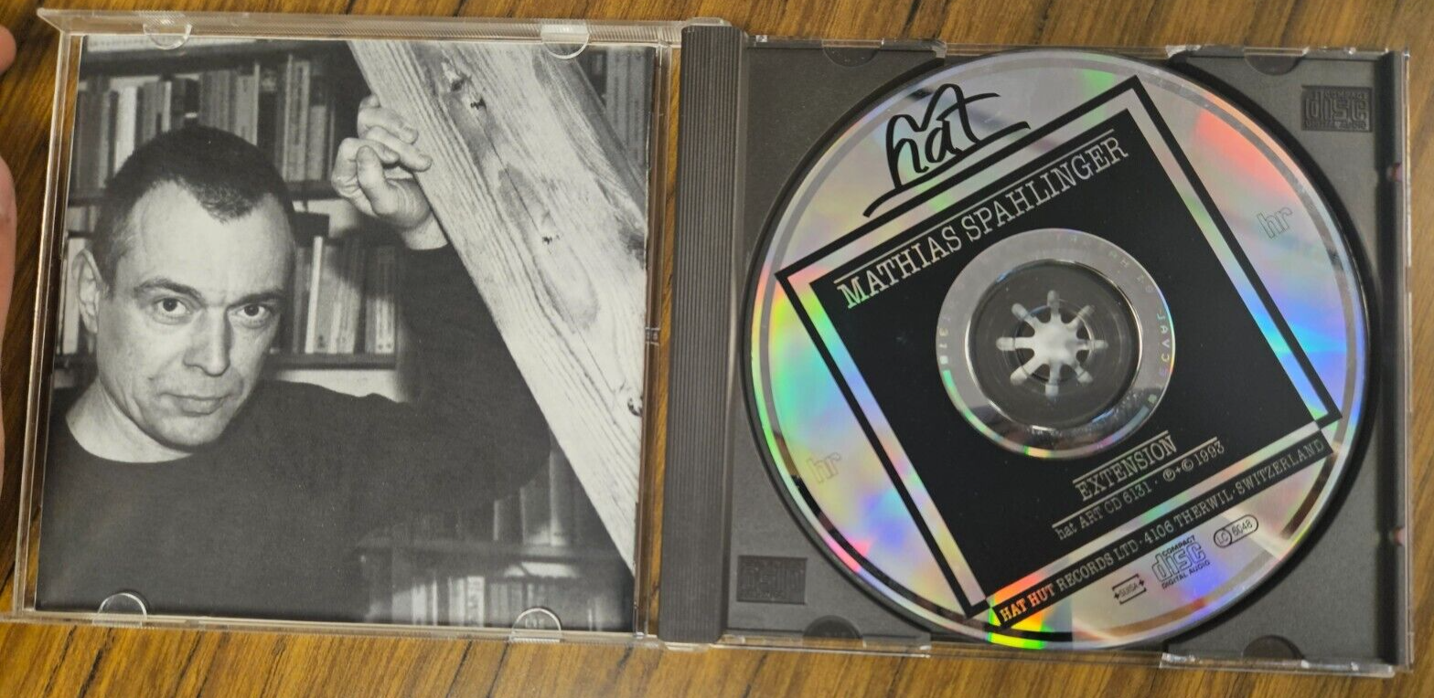 Mathias Spahlinger "Extension" CD VG+2
