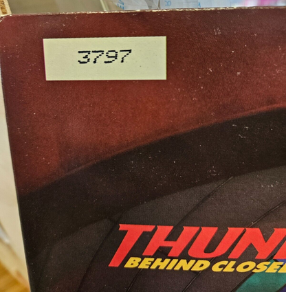 Thunder "Behind Closed Doors" Used Numbered Red/Blue VG+VG+ LP2