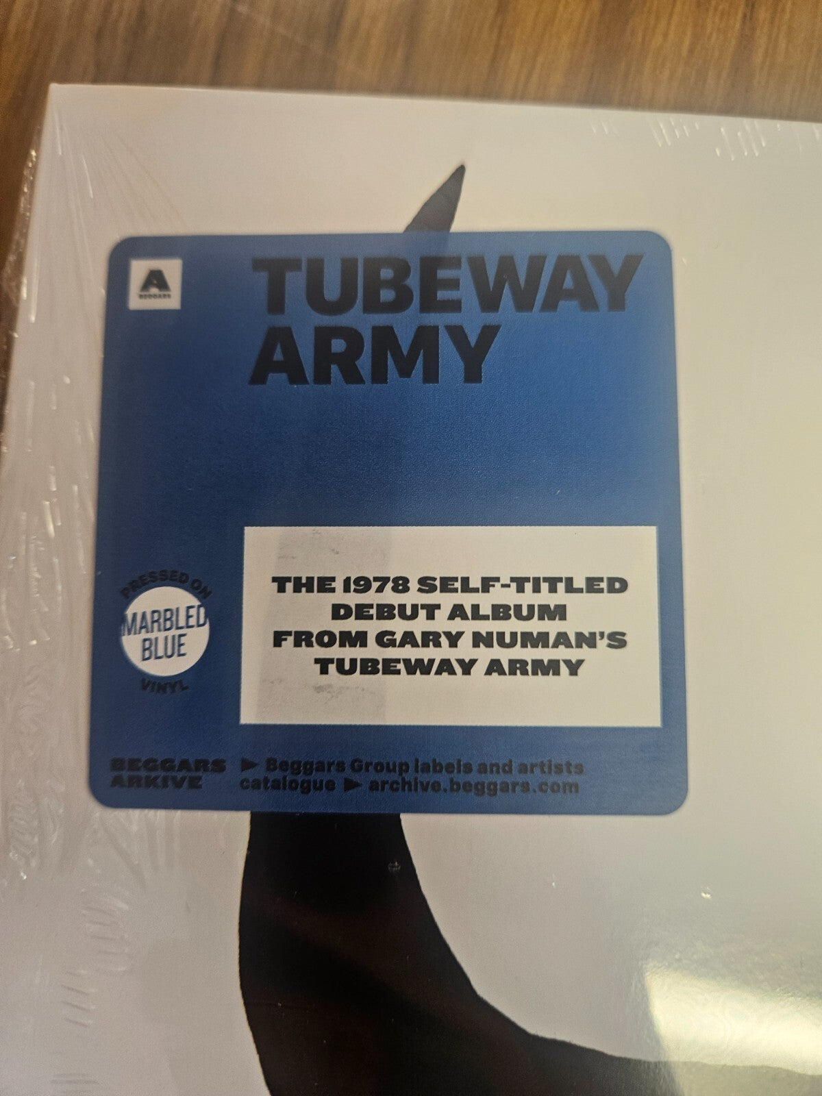 TUBEWAY ARMY Gary Numan New Sealed LP Marbled Blue Mint2