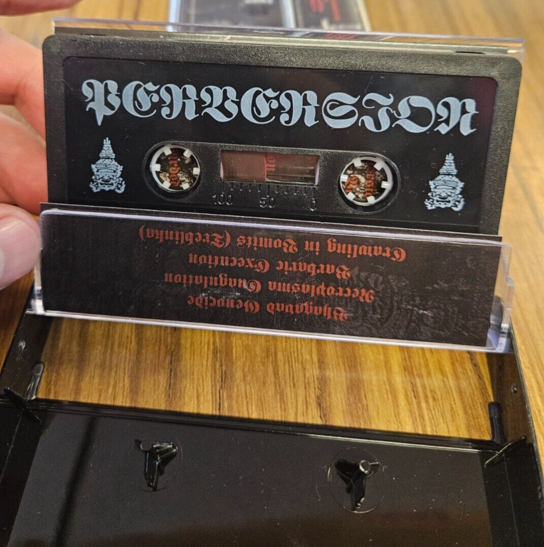 Perversion "Archaic Death Metal" Used NM Cassette2