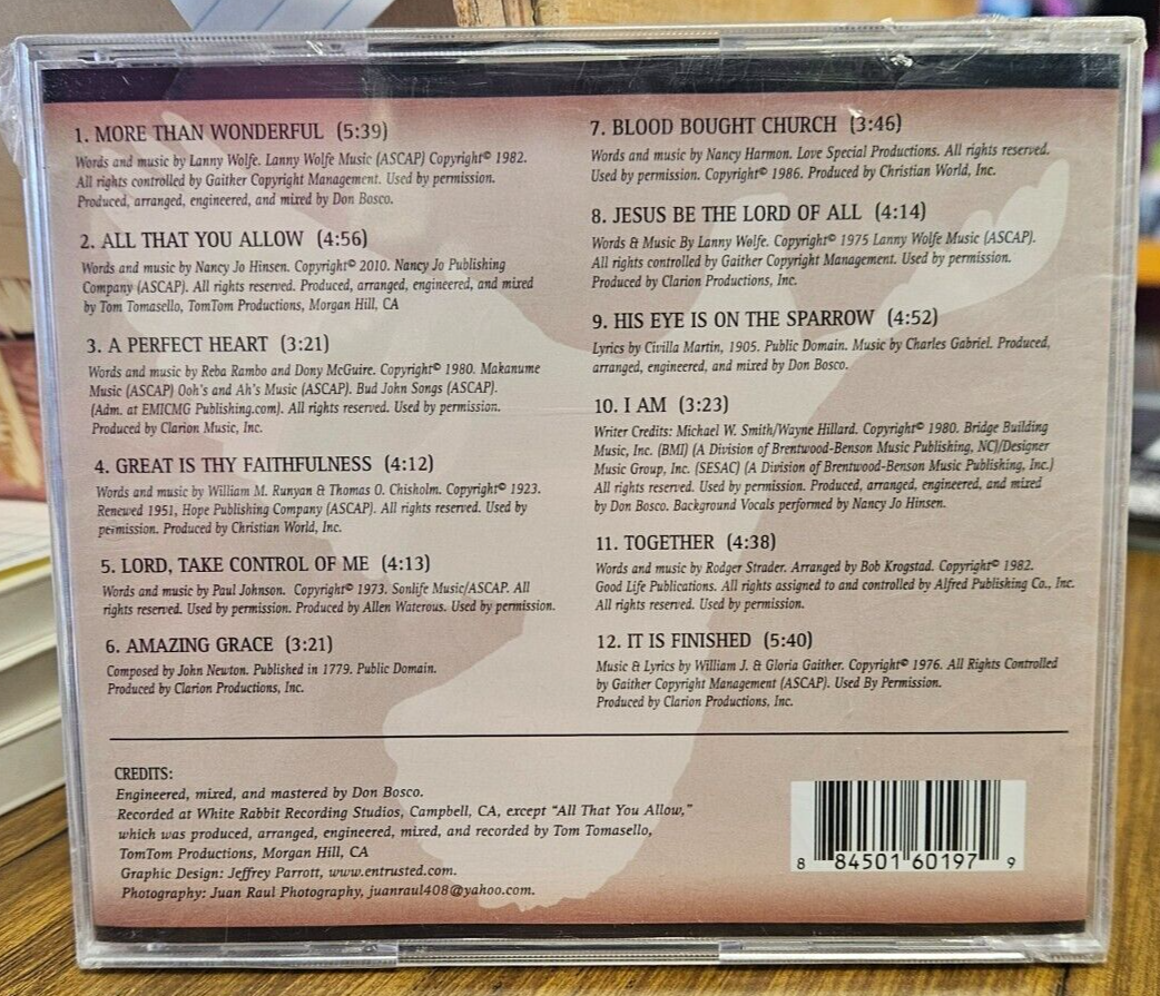 Nancy Jo Hinsen "All That You Allow" Brand New Sealed CD1