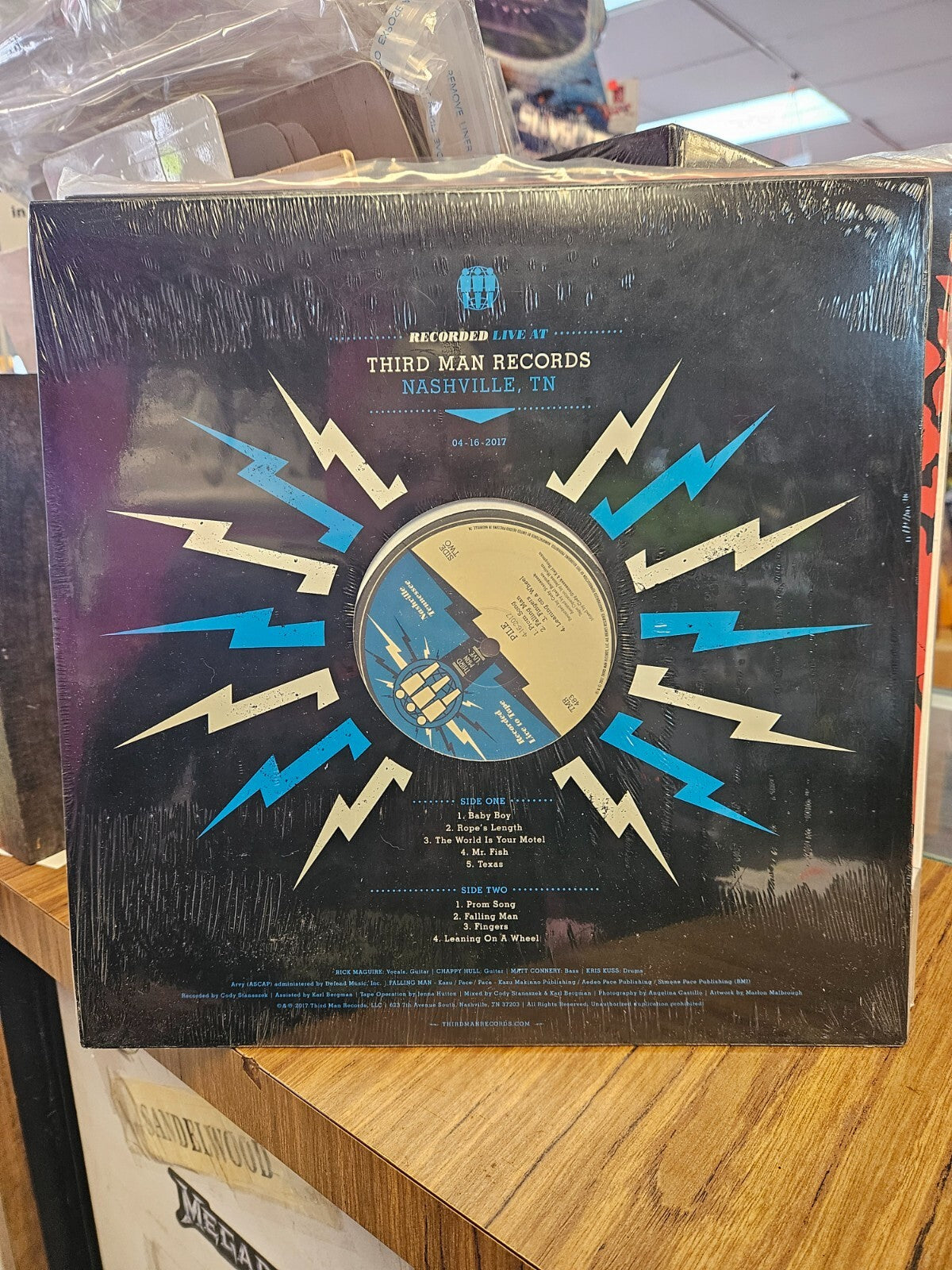 Pile "live At Thirdman Records" New LP Sealed2