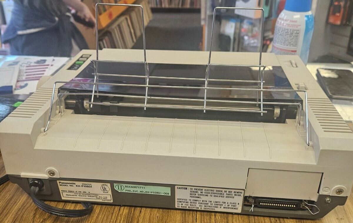 PANASONIC KX-P1080 Impact Dot Matrix Printer (Used As Is)10