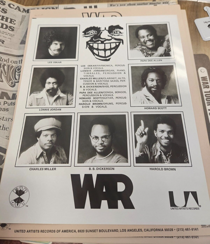WAR "WHY CAN'T WE BE FRIENDS" Used Rare LP Box Set VG+VG+ 197518