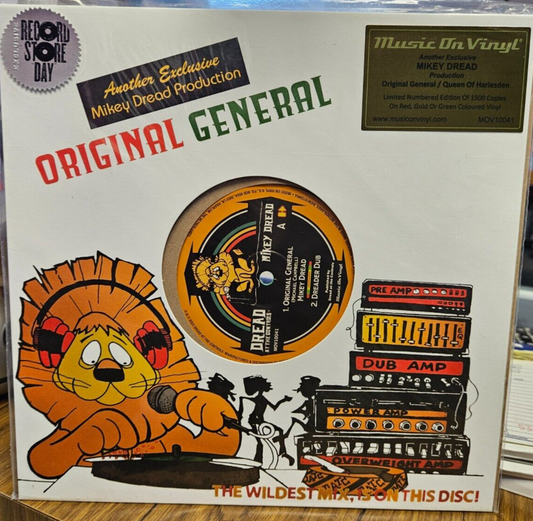 Mikey Dread  "M.O.V. 10" RSD New Sealed LP0