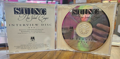 Sting "The Soul Cages Interveiw Disc" Used CD VG+2