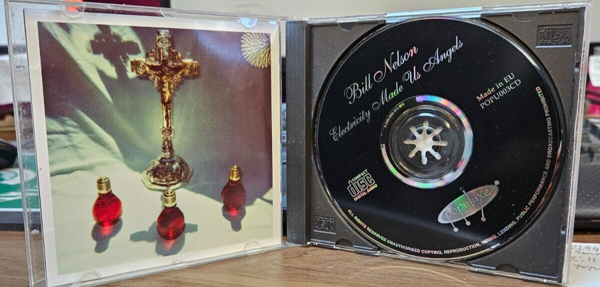 BILL NELSON "Electricty Made Us Angels" Used CD NM NM 1995 Release2