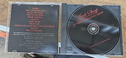 ARAB STRAP "ACOUSTIC REQUEST SHOW NICE 'N' SLEAZY GLASGOW 10/16/04 USED VG+ CD.3