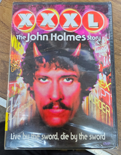 XXXL The John Holmes Story 2005 Brand New Factory Sealed DVD REGION 1 Rated R0