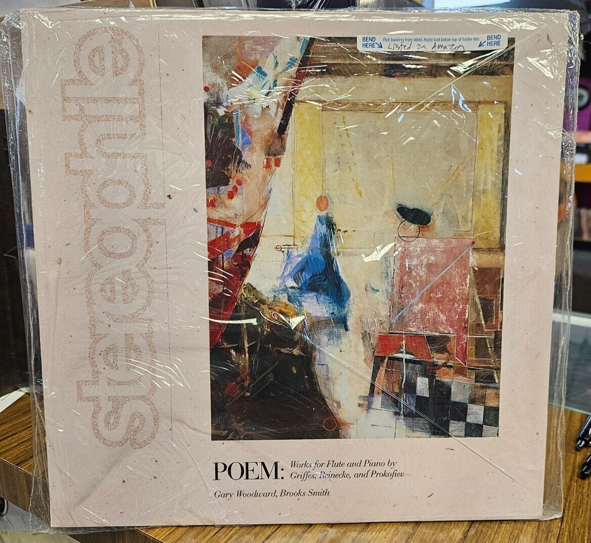 Gary Woodward, Brooks Smith "POEM" Stereophile LP Sealed MInt0