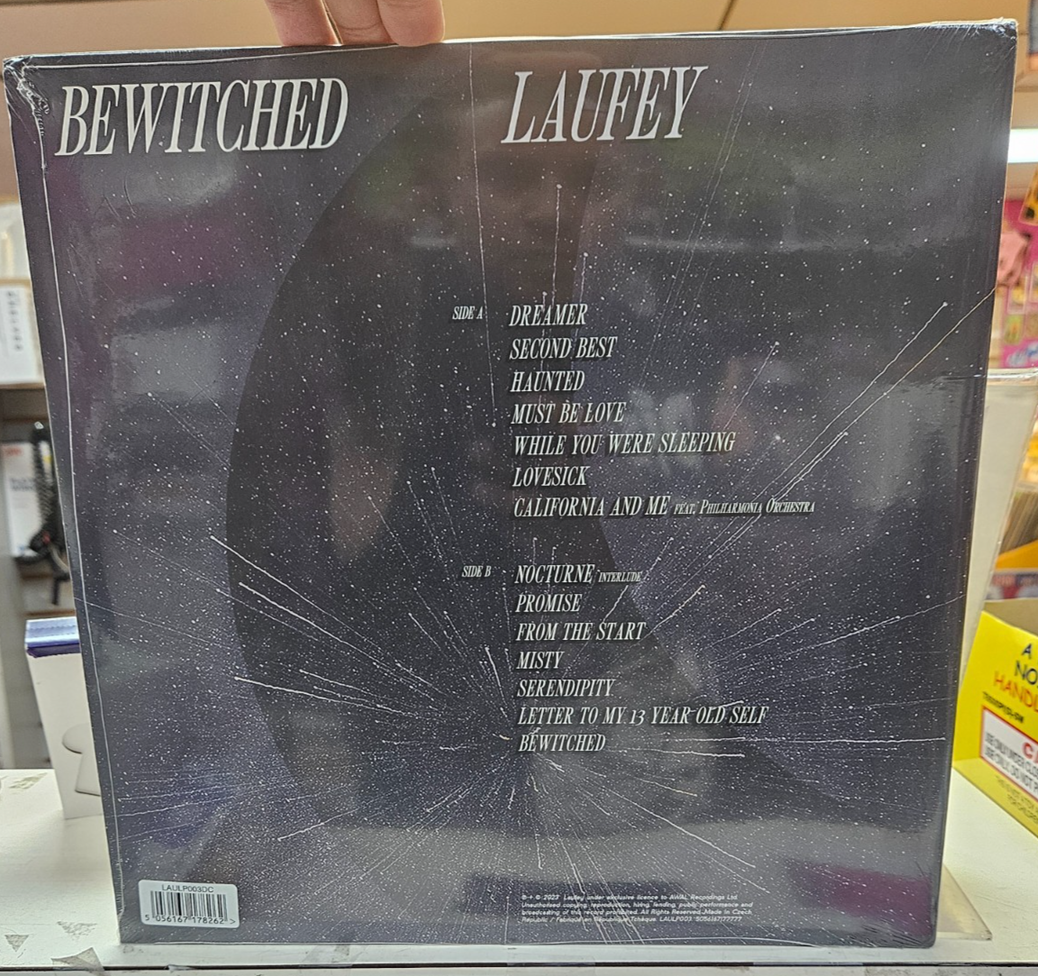 LAUFEY "BEWITCHED" DELUXE EDITION EXCLUSIVE SILVER NUGGET VINYL3