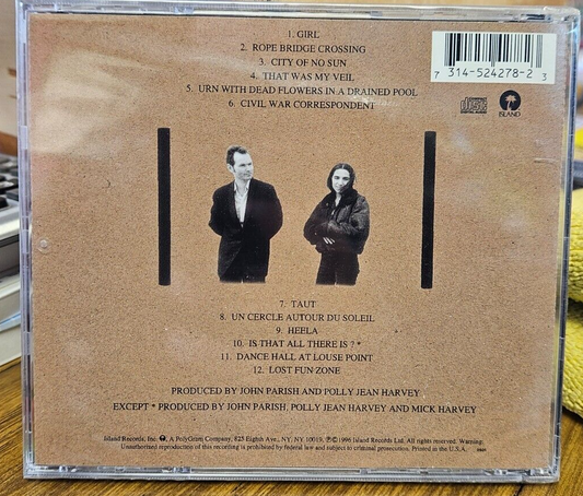 John Parish & Polly Jean Harvey "Dance Hall At Louse Point" Brand New Sealed CD1