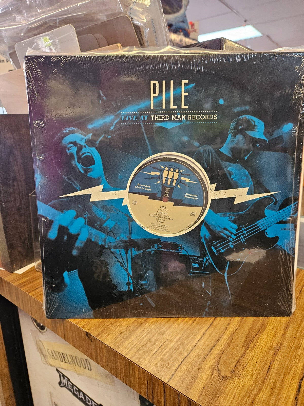 Pile "live At Thirdman Records" New LP Sealed0