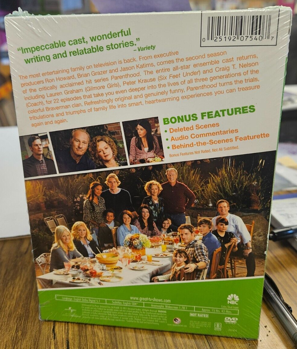PARENTHOOD SEASONS 1&2 NBC COMEDY BRAND NEW SEALED DVDS3