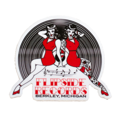 Flipside Records Stickers